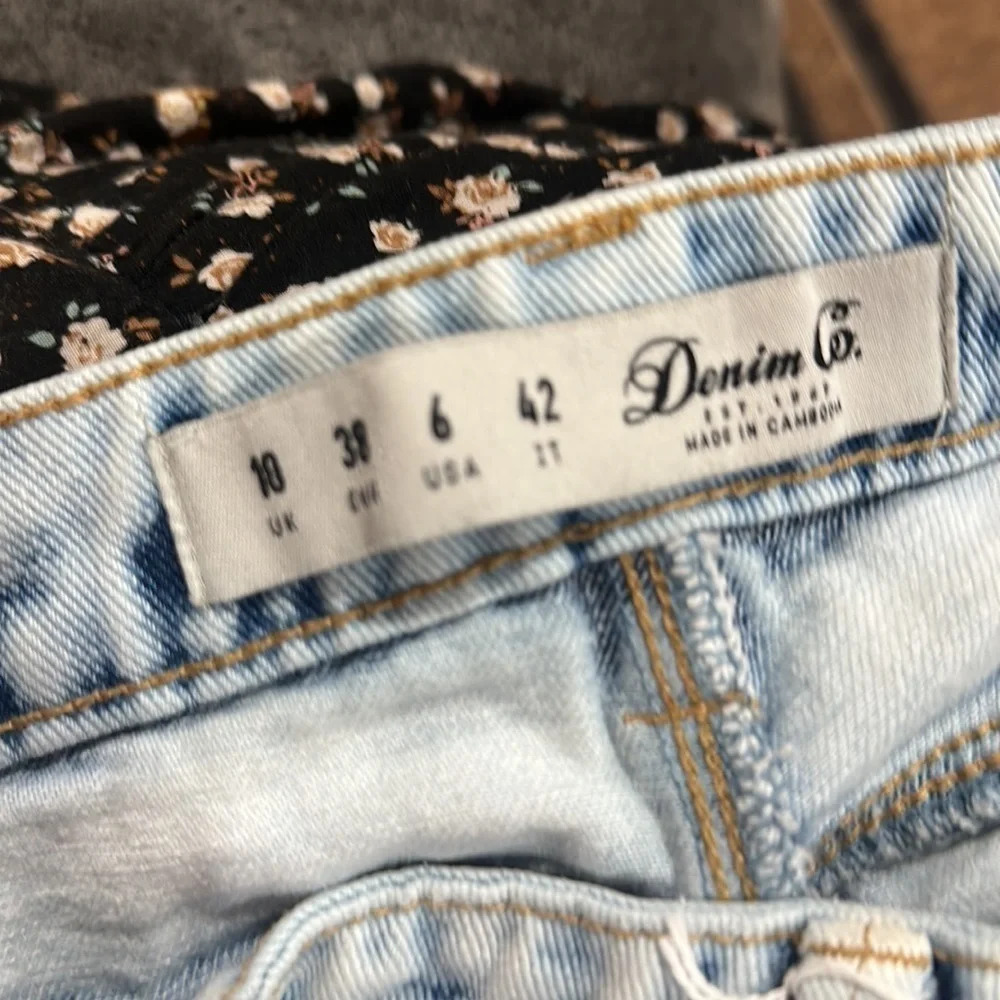 Denim Co 100%cotton Algadon jeans - Picture 6 of 9